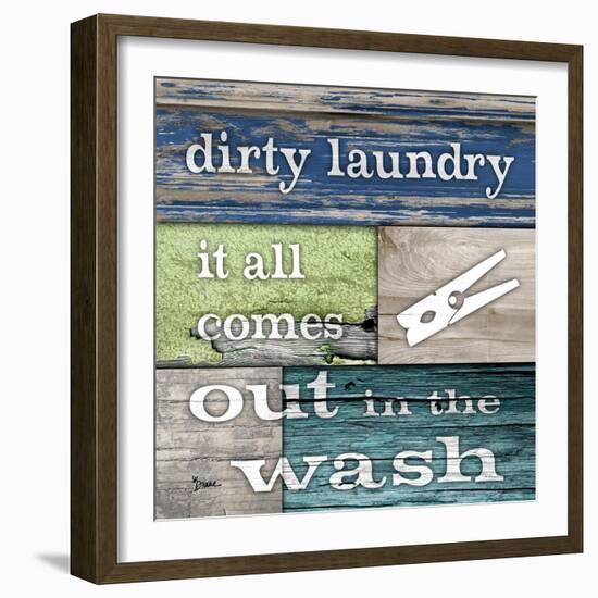 Dirty Laundry-Diane Stimson-Framed Art Print