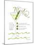 Dirty Martini-Marcella Kriebel-Mounted Art Print