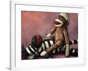 Dirty Socks Playing Dirty-Leah Saulnier-Framed Giclee Print