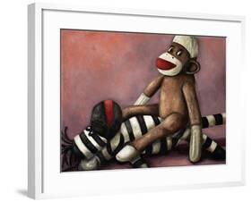 Dirty Socks Playing Dirty-Leah Saulnier-Framed Giclee Print