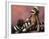 Dirty Socks Playing Dirty-Leah Saulnier-Framed Giclee Print