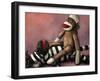 Dirty Socks Playing Dirty-Leah Saulnier-Framed Giclee Print