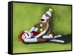 Dirty Socks-Leah Saulnier-Framed Stretched Canvas