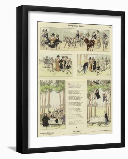 Disagreeable Guests-null-Framed Giclee Print