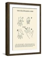 Disappearing Coin-null-Framed Art Print