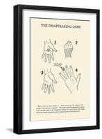 Disappearing Coin-null-Framed Art Print