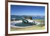 Disappearing Gun and Auckland Skyline-Ian-Framed Photographic Print