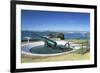 Disappearing Gun and Auckland Skyline-Ian-Framed Photographic Print