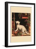 Disappointed Kitten-null-Framed Art Print