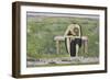 Disappointed. (Young Man) 1891-Ferdinand Hodler-Framed Giclee Print