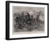 Disaster!, a Gallant Effort to Save the Guns-John Charlton-Framed Giclee Print