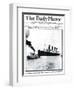 Disaster to the Titanic: Worlds Largest Ship Collides with Iceberg During Her Maiden Voyage-null-Framed Photographic Print