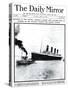 Disaster to the Titanic: Worlds Largest Ship Collides with Iceberg During Her Maiden Voyage-null-Stretched Canvas