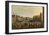 Disbanding of the City Guard Mercenaries by Prince Maurice on the Neude at Utrecht, 31 July-Joost Cornelisz Droochsloot-Framed Art Print