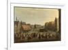 Disbanding of the City Guard Mercenaries by Prince Maurice on the Neude at Utrecht, 31 July-Joost Cornelisz Droochsloot-Framed Premium Giclee Print