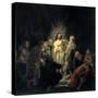 Disbelief of Apostle Thomas-Rembrandt van Rijn-Stretched Canvas