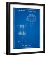 Disc Golf Basket Patent-Cole Borders-Framed Art Print