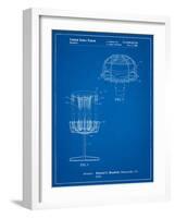 Disc Golf Basket Patent-Cole Borders-Framed Art Print