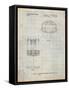 Disc Golf Basket Patent-Cole Borders-Framed Stretched Canvas