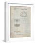 Disc Golf Basket Patent-Cole Borders-Framed Art Print