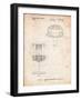 Disc Golf Basket Patent-Cole Borders-Framed Art Print