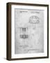 Disc Golf Basket Patent-Cole Borders-Framed Art Print