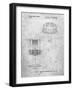 Disc Golf Basket Patent-Cole Borders-Framed Art Print