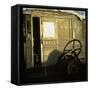 Discarded Mail Truck in Automobile Junkyard-Walker Evans-Framed Stretched Canvas