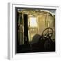 Discarded Mail Truck in Automobile Junkyard-Walker Evans-Framed Photographic Print