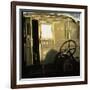 Discarded Mail Truck in Automobile Junkyard-Walker Evans-Framed Photographic Print