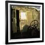 Discarded Mail Truck in Automobile Junkyard-Walker Evans-Framed Photographic Print