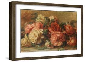 Discarded Roses-Pierre-Auguste Renoir-Framed Giclee Print