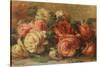 Discarded Roses-Pierre-Auguste Renoir-Stretched Canvas