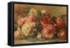 Discarded Roses-Pierre-Auguste Renoir-Framed Stretched Canvas