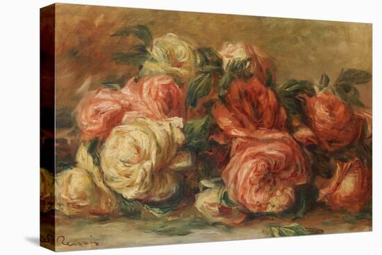 Discarded Roses-Pierre-Auguste Renoir-Stretched Canvas