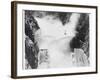 Discharging Water from a Dam-null-Framed Photographic Print