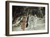 Disciples on the Road to Emmaus-James Tissot-Framed Giclee Print