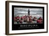 Disciplina. Cita Inspiradora Y Póster Motivacional-null-Framed Premium Photographic Print