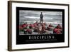 Disciplina. Cita Inspiradora Y Póster Motivacional-null-Framed Photographic Print