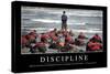 Discipline: Citation Et Affiche D'Inspiration Et Motivation-null-Stretched Canvas