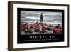 Discipline: Citation Et Affiche D'Inspiration Et Motivation-null-Framed Premium Photographic Print