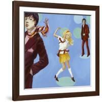 Disco 2000 (1)-Alix Soubiran-Hall-Framed Giclee Print