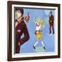 Disco 2000 (1)-Alix Soubiran-Hall-Framed Giclee Print