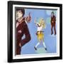 Disco 2000 (1)-Alix Soubiran-Hall-Framed Giclee Print