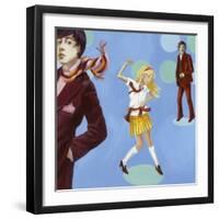 Disco 2000 (1)-Alix Soubiran-Hall-Framed Giclee Print