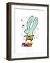 Disco Bunny-Carla Martell-Framed Giclee Print