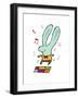 Disco Bunny-Carla Martell-Framed Giclee Print