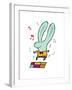 Disco Bunny-Carla Martell-Framed Giclee Print