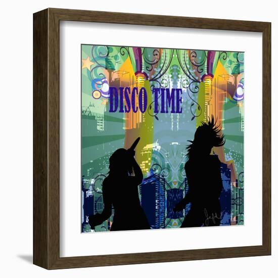 Disco Time-Jean-François Dupuis-Framed Art Print