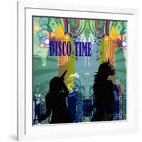 Disco Time-Jean-François Dupuis-Framed Premium Giclee Print